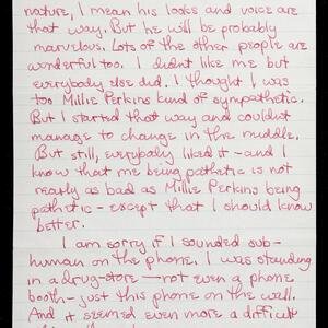 a page of handwritten text