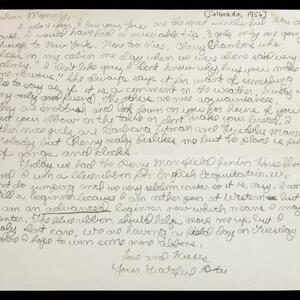 a page of handwritten text