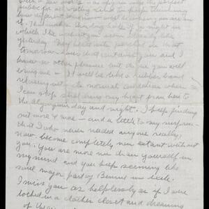 a page of handwritten text