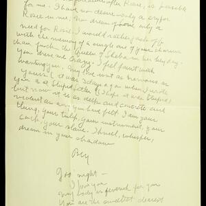 a page of handwritten text