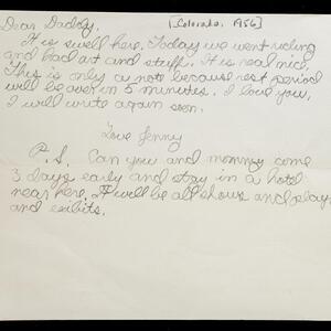 a page of handwritten text