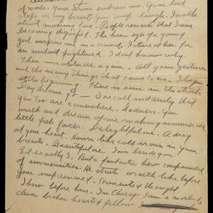a page of handwritten text