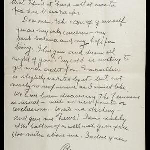 a page of handwritten text