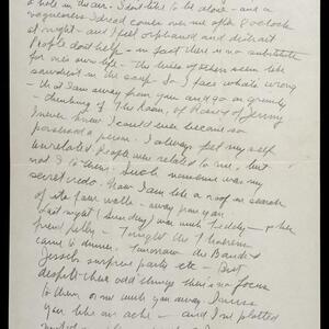 a page of handwritten text