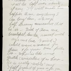 a page of handwritten text
