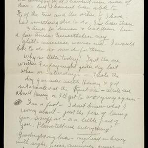 a page of handwritten text