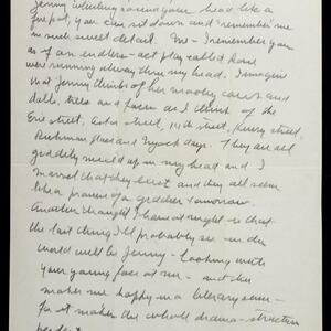 a page of handwritten text