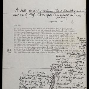 a page of handwritten text