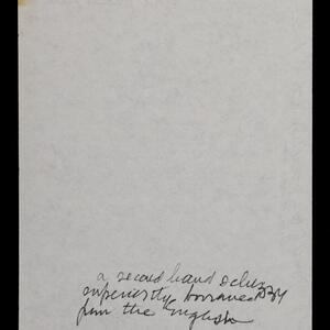 a page of handwritten text
