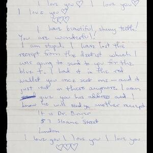 a page of handwritten text