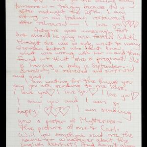 a page of handwritten text