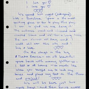 a page of handwritten text