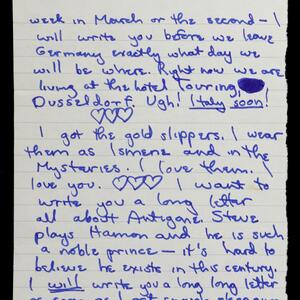 a page of handwritten text