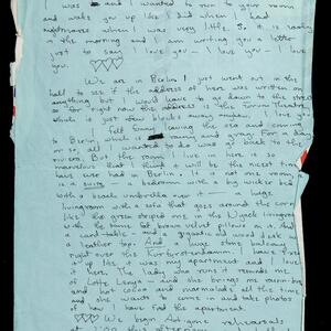 a page of handwritten text