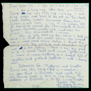 a page of handwritten text