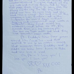 a page of handwritten text