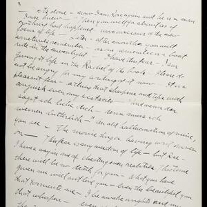 a page of handwritten text