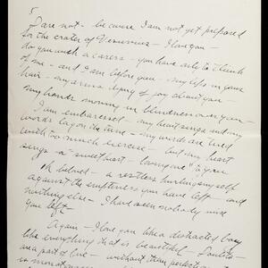 a page of handwritten text