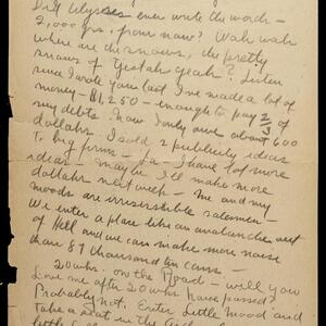a page of handwritten text