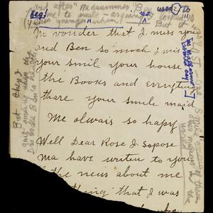 a page of handwritten text