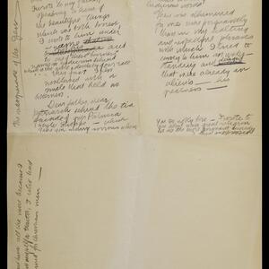 a page of handwritten text