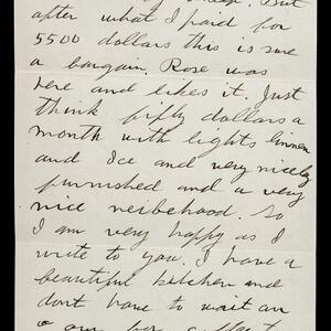 a page of handwritten text