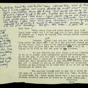 a page of handwritten text