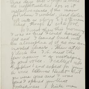 a page of handwritten text