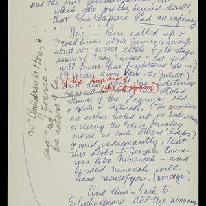 a page of handwritten text