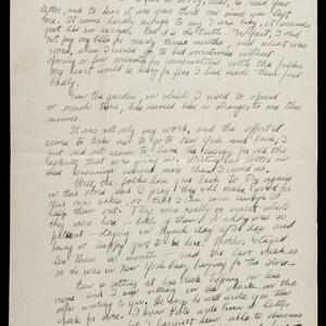 a page of handwritten text