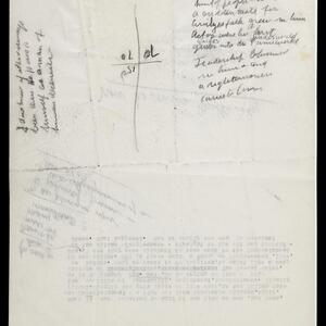 a page of handwritten text