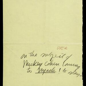 a page of handwritten text