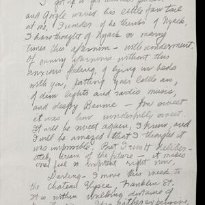 a page of handwritten text