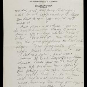 a page of handwritten text
