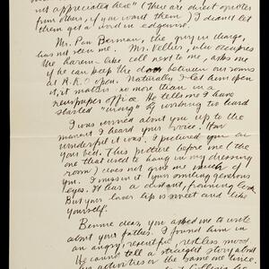 a page of handwritten text