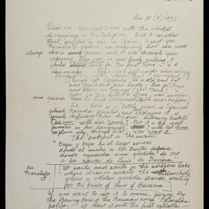 a page of handwritten text