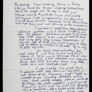 a page of handwritten text
