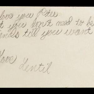 a page of handwritten text