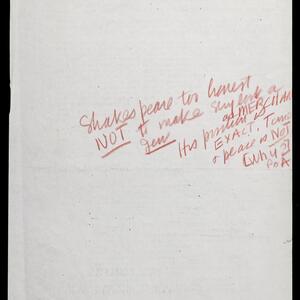 a page of handwritten text