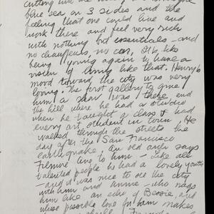 a page of handwritten text