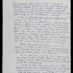 a page of handwritten text