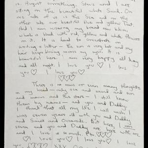 a page of handwritten text