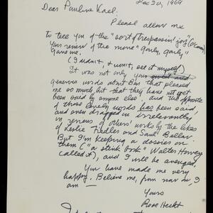 a page of handwritten text