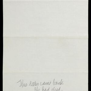 a page of handwritten text