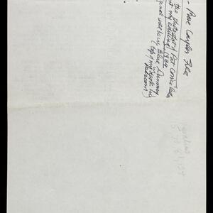 a page of handwritten text