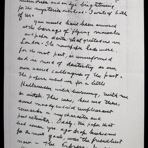 a page of handwritten text