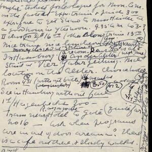 a page of handwritten text