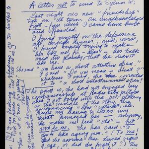 a page of handwritten text