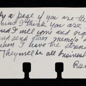 a page of handwritten text