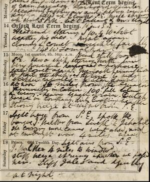 a page of handwritten text